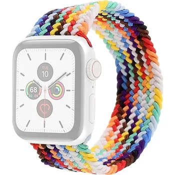 Řemínek na hodinky Řemínek pro Apple Watch 42mm / 41mm / 40mm / 38mm - bez spony - nylonový - velikost S - barevný