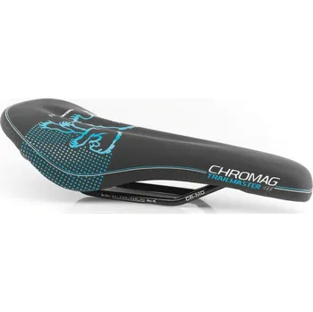 Sedlo na kolo Sedlo Chromag Trailmaster DT black/blue - Odesíláme do 24 hodin