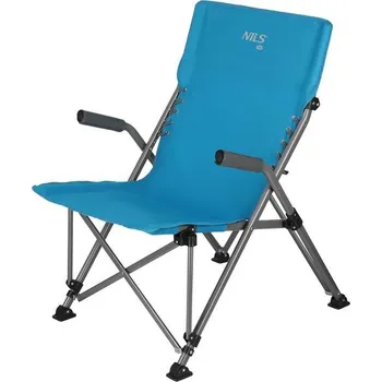 Zahradní nábytek Skládací křeslo NILS Camp NC3704 modré