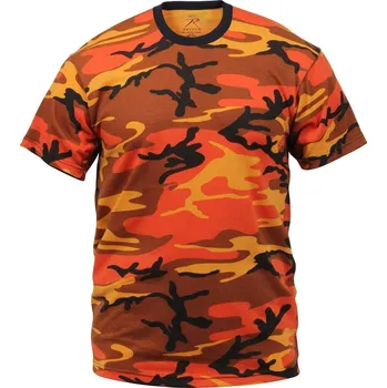 Pánské tričko Triko ORANGE CAMO vel. M (Triko ORANGE CAMO vel. M)