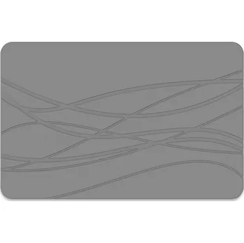 Koupelnová předložka Bezdoteku Křemelinová předložka do koupelny černá 60x39