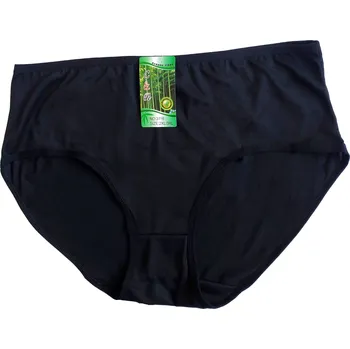 Kalhotky CaR Dámské bambusové kalhotky 2XL-6XL 3116/1588 Barva: černá, Velikost: 3XL-4XL