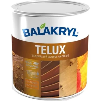 Lak na dřevo Balakryl Telux 2,5 kg bezbarvý