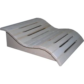 Podhlavník do sauny lípa, pružné lamely