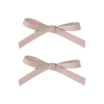 Solida sponky do vlasů s růžovou mašlí, 2 ks Sponky do vlasů