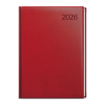 Baloušek Tisk Tomáš Vivella A4 týdenní 2026, bordó