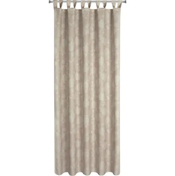 Závěs ArtFir Závěs na terasu GARDEN 15 PU | pudrově růžová/krémová 155 x 240 cm