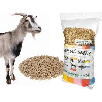 Krmivo pro hospodářské zvíře VKS Pohledští Dvořáci Bahnice a kozy granule (25 kg)