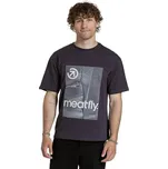 tričko Meatfly Junglist - Green Yellow Leaf S/M