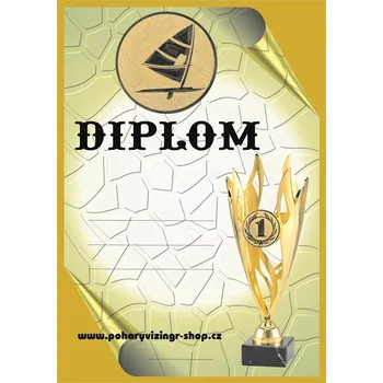 Windsurfing diplom A4 č.1