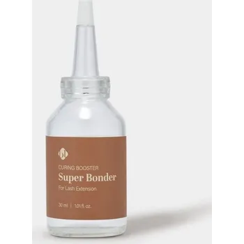Lepidlo na řasy Super Bonder 5ml - curing booster - po aplikaci EMPORIO Lashes