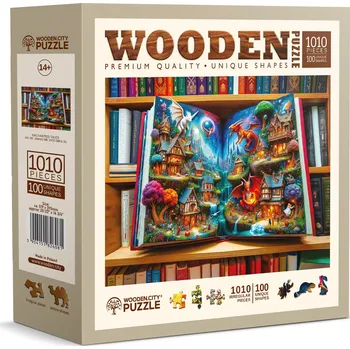 Puzzle WOODEN CITY Dřevěné Čárovné pohádky 1010 dílků