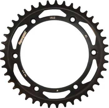 Řetězová sada pro motocykl Řetězová rozeta SUPERSPROX RFE-1512:41-BLK černý 41 zubů, 520