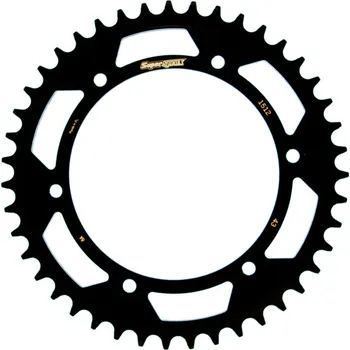 Řetězová sada pro motocykl Řetězová rozeta SUPERSPROX RFE-1512:43-BLK černý 43 zubů, 520