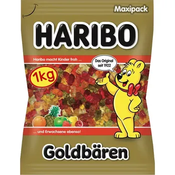 Bonbon Haribo Goldbären 1 kg Maxipack
