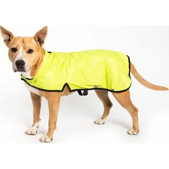 Obleček pro psa Obleček - Vesta "Trekky XL" pláštěnka neon zelená 30 cm