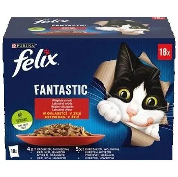 FELIX Fantastic Multipack 18x85g lahodný výběr v želé