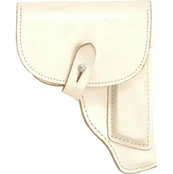 Příslušenství pro sportovní střelbu Armáda NVA/DDR Pouzdro pistolové NVA MAKAROV kožené BÍLÉ použité