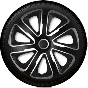 Poklice na kolo Poklice na kola Racing4 Livorno Carbon Silver Black (Kryty kol černé)