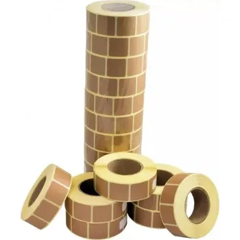 Příslušenství pro sportovní střelbu Terčové zálepky Barva: Bílá, Provedení: kulaté 19 mm (2000 kusů na roli)