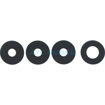 Náhradní kryt pro mobilní telefon Sklíčka kamer Xiaomi 14T, 14T Pro černé, originální (4ks) a zpět 6 Kč s ATC Clubem