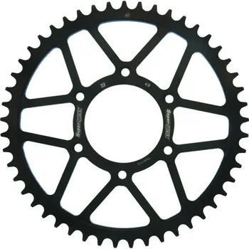 Řetězová sada pro motocykl Řetězová rozeta SUPERSPROX RFE-22:49-BLK černý 49 zubů, 520