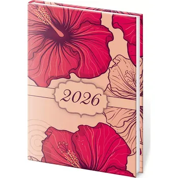 Helma365 Vario Lyra A7 týdenní 2026, Hibiscus