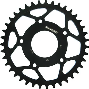 Řetězová sada pro motocykl Řetězová rozeta SUPERSPROX RFE-701:39-BLK černý 39 zubů, 520