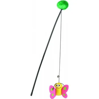 Hračka pro kočku Beeztees Škádlítko pro kočky plastové DAISY 40cm