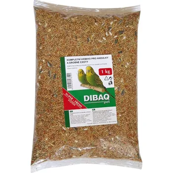 Krmivo pro ptáka Zrniny sáček DIBAQ PET Andulka 1 kg