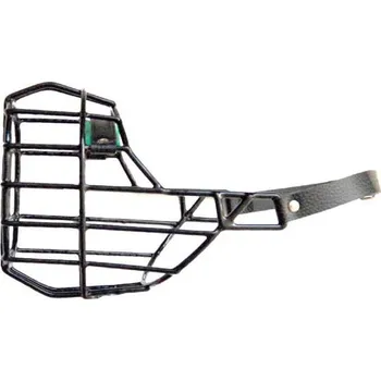 Náhubek pro psa Náhubek kovový Rotvajler - fena, gumoplast 130 x 150 x 105 mm