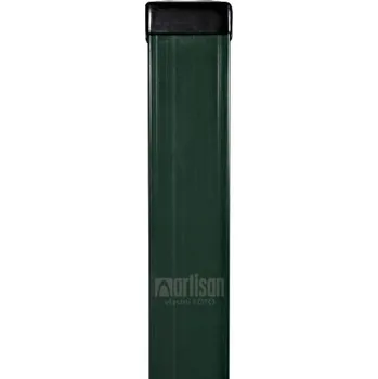 Plotový sloupek Plotové sloupky DAMIPLAST poplastované hranaté 60x60x1000x1,5