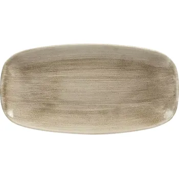 Talíř Talíř mělký Churchill Patina Antique Taupe 35,5x18,9 cm