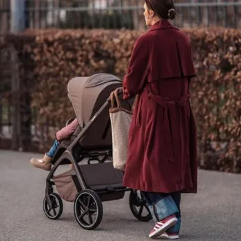 Kočárek EasyWalker Zoey Kombinovaný kočárek - Chestnut Brown