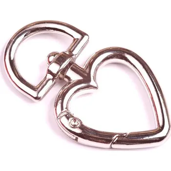 Korálek Karabinka ve tvaru srdce č. 12