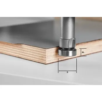 Fréza Lícovací fréza HW/KLS D22/8-OFK [490565]