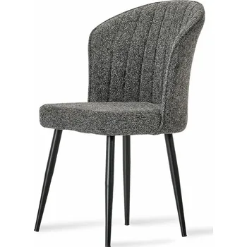 Sada jídelních židlí Rubi Anthracite and Black, 2 ks, antracitová