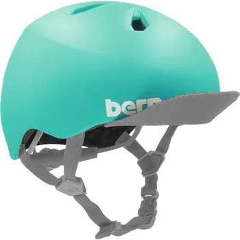 Cyklistická přilba Bern Nina DVRT satin turquoise XS/S (48-51,5 cm) + DÁREK