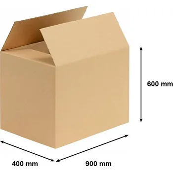 Kartonová krabice 900x400x600 mm 5VVL