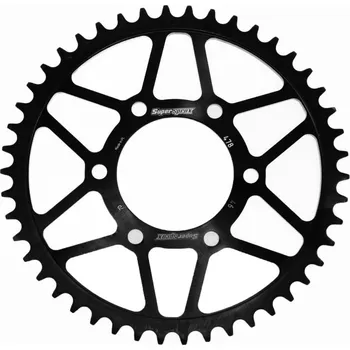 Řetězová sada pro motocykl Řetězová rozeta SUPERSPROX RFE-478:46-BLK černý 46 zubů, 520