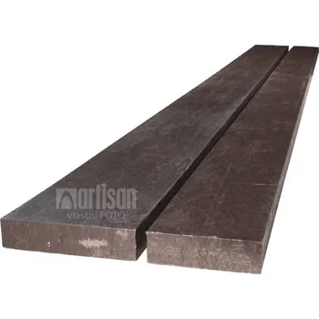 Plotovka Plastová prkna Transform 100x30x1500, hnědá - recyklát