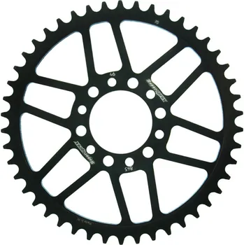 Řetězová sada pro motocykl Řetězová rozeta SUPERSPROX RFE-845:46-BLK černý 46 zubů, 520