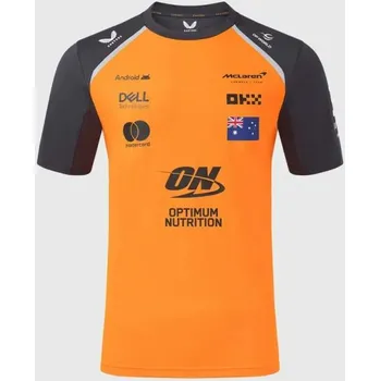 Pánské tričko Castore McLaren F1 oranžové M