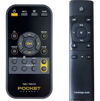 Dálkový ovladač CAMBRIDGE Audio TV2, TV5 v1 - dálkový ovladač duplikát