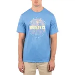 hurley Pánské triko palm world tee aquifer htr