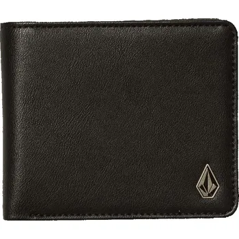 Peněženka VOLCOM peněženka - Slim Stone Pu Wlt L Black (BLK) velikost: OS