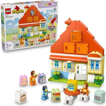 LEGO Duplo 10459 Dům Bluey a paměťová hra Stavebnice LEGO LEGO Duplo 10459 Dům Bluey a paměťová hra