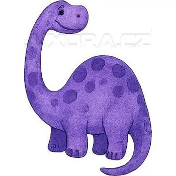 Nášivka Nažehlovačka Brontosaurus - 4 x 6 cm
