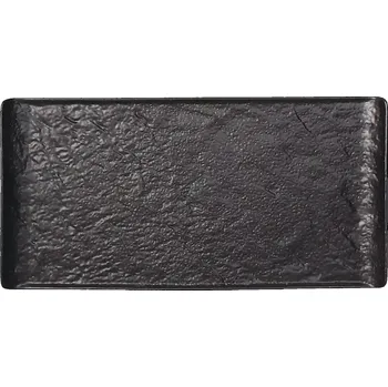 Talíř Talíř hranatý Tognana Black 33,5x20,5 cm