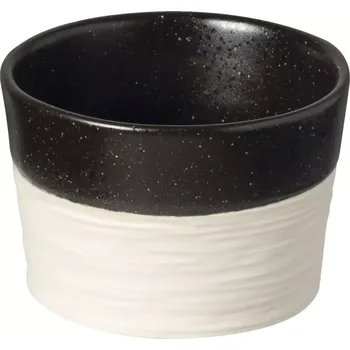 Miska na dip Costa Nova Notos 90 ml, písková/černá